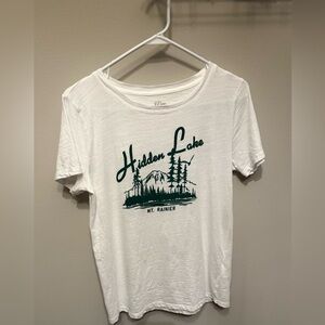 J Crew graphic tee, Like New